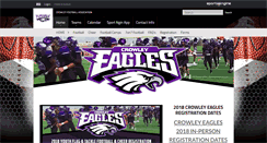 Desktop Screenshot of crowleyfootball.com